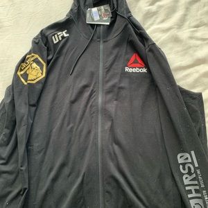 UFC Reebok Khabib Fight Night Full Zip Hoodie